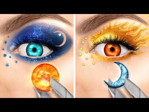 Jednobarevná Výzva! Holka Den a Holka Noc si vyměnily styl na 24 hodin