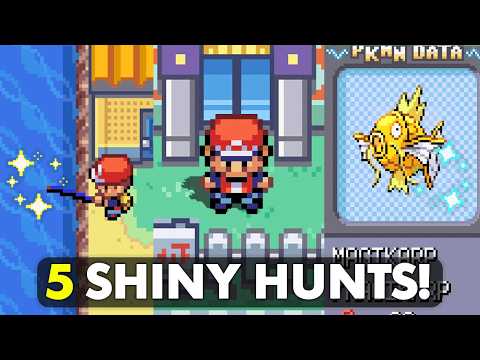 5 BEST Shiny Hunting Methods/Hunts in Pokémon FireRed & LeafGreen