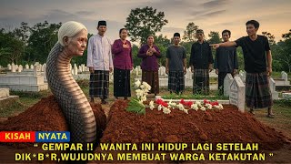 Download lagu MERINDING !! WANITA JAHANAM  BARU DIKUBUR ,BANGKIT LAGI LAKUKAN HAL MENGERIKAN mp3