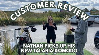 Nathan Picks Up His Brand New Talaria Komodo🔋