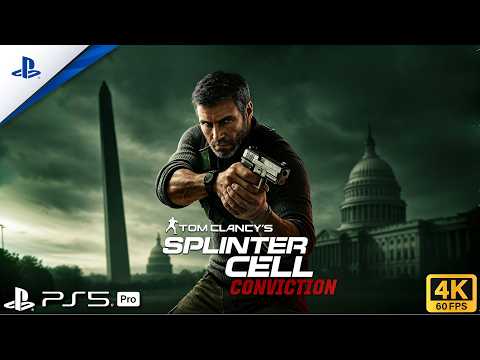 Tom Clancy's Splinter Cell: Conviction - PS5™ Gameplay [4K 60FPS]