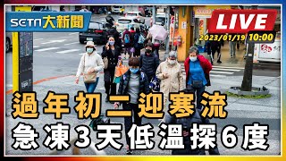 過年初二迎寒流  急凍3天低溫探6度