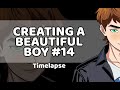 Creating A Beautiful Boy 14 Full Digital Painting Process Timelapse