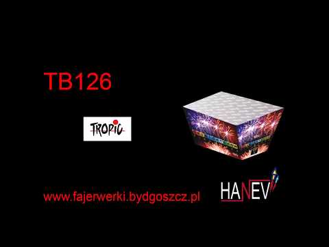 Fajerwerki TROPIC wyrzutnia TB126 ONE NIGHT SHOW
