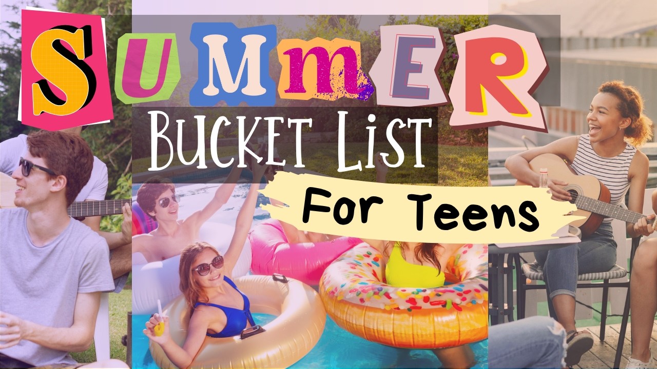 Ultimate Summer Bucket List for Teens🌴☀️ | 50 Fun & Cheap Things To Do This Summer