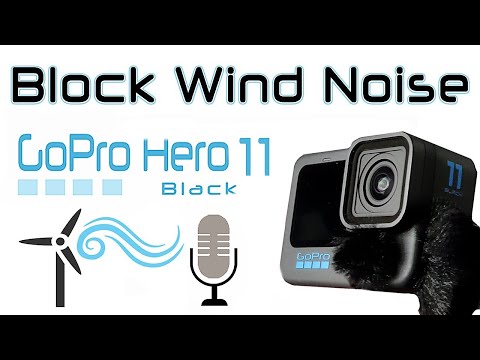 Best Way To Eliminate Wind Noise On The GoPro Hero 10 and 11