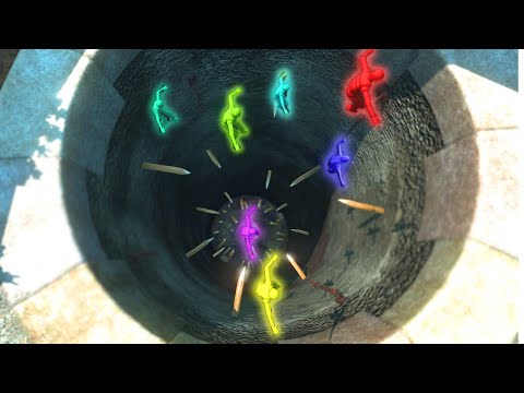 NPC WAR IN DEAD FOUNTAINT | Smart AI & Active RAGDOLL Physics ! ! - OVERGROTH