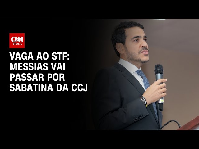 Para chegar ao STF, Messias ainda passa por CCJ e plenário | CNN NOVO DIA