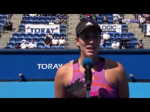 Garbine Muguruza vs Despina Papamichail Live Tennis Coverage WTA 500 Japan