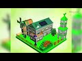260PCS Solor Energy Greenex Green Energy Paradise Windmill Wind Power Toy DIY 3D Building
