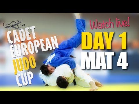 Cadet European Judo Cup Coimbra 2019 - Day 1 - Mat 4
