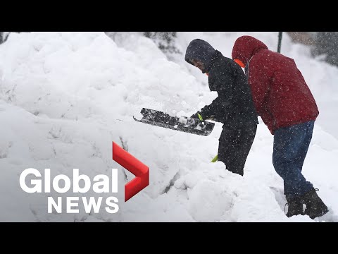 US states prepare for heavy snow as others clean up from storm
