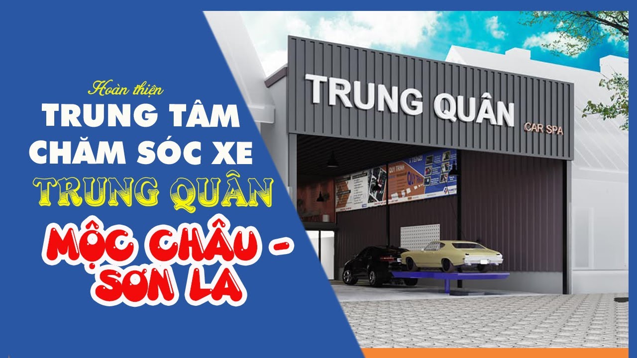 Lắp đặt cầu nâng 1 trụ và thiết bị rửa xe ở Mộc - Châu Sơn La 7