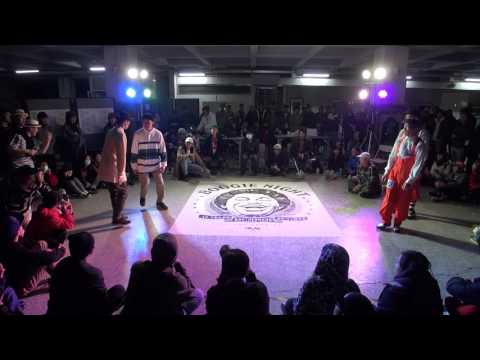 Boogie Night Vol 20 Locking 2 on 2 style BEST8 Beigow & Diao VS Fat & Eyang