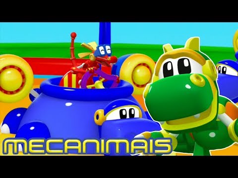 Mecanimais animação | Hora de Duração Compilation 9 | Mecanimais Brasil Português | desenhos