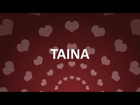 HAPPY BIRTHDAY TAINA