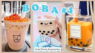 🧋 TIKTOK BOBA COMPILATION #4 🧋Amazon Finds, Home Cafe, & More