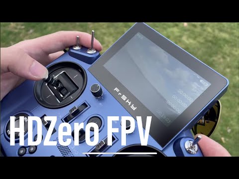 Frsky Tandem X20HD HDZero Digital FPV - Live Clip