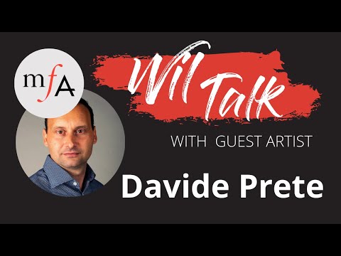 Wil Talk with Artists #55  Davide Prete