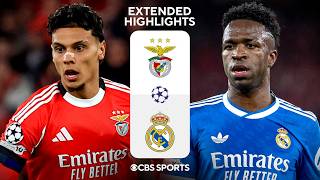 Benfica vs. Real Madrid: Extended Highlights | UCL Knockout Play-offs - Leg 1 | CBS Sports Golazo