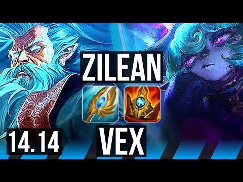 ZILEAN vs VEX (MID) | 3/0/7, 600+ games | EUW Master | 14.14