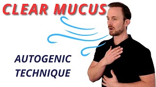 Autogenic Drainage Steps to Clear Lungs Airways and Mucus