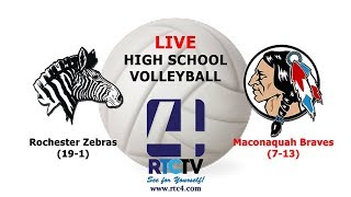 Rochester Volleyball vs Maconaquah