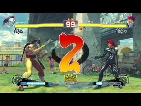 Takedown Tuesdays 5.1 SSFIV AE 2012: El Cubano Loco (Claw/Vega) vs Crizzle (C.Viper)