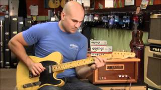 Video thumbnail for Nash T-52, ORGANic 15 Amp, Lollar pickups by Wolfe Guitars