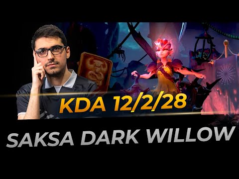 🐝 Dark Willow by OG.Saksa | Full Gameplay Dota 2 Replay