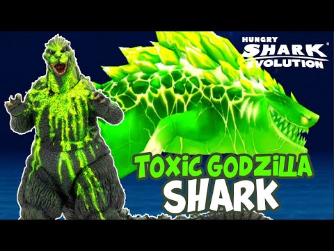 MAGMAJIRA JIRANIUM TOXIC KAIJU SHARK - TOXIC GODZILLA HUNGRY SHARK EVOLUTION GODZILLA SHARK Unlock