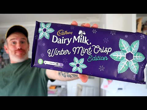 Cadbury Dairy Milk Winter Mint Crisp ( Christmas 2020 )