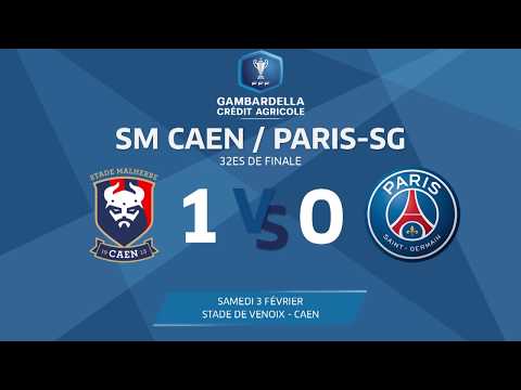 Coupe Gambardella-CA, 32es de finale : SM Caen-Paris SG (1-0), le résumé I FFF 2018
