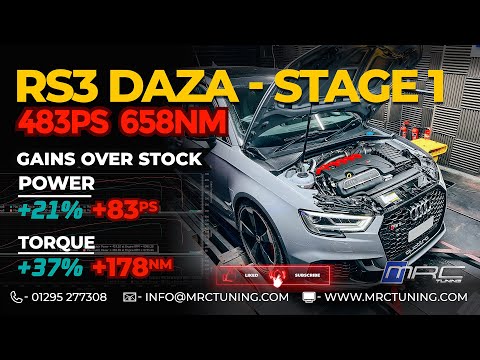 [ AUDI RS3 8V DAZA ]  MRC Stage 1 ECU & TCU  [ 483PS 658NM ]