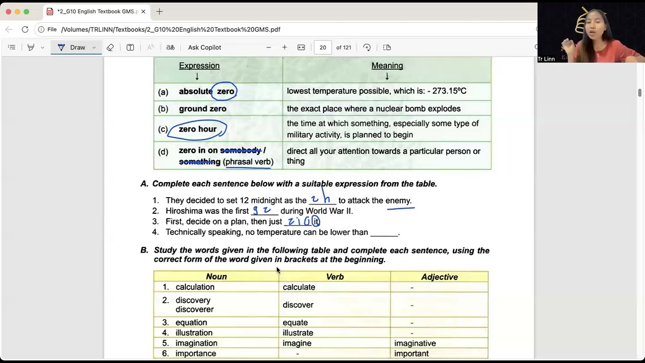 Grade(10) English Unit(3) 3B Vocabulary