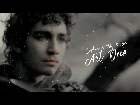 catelyn & petyr & lysa → art deco