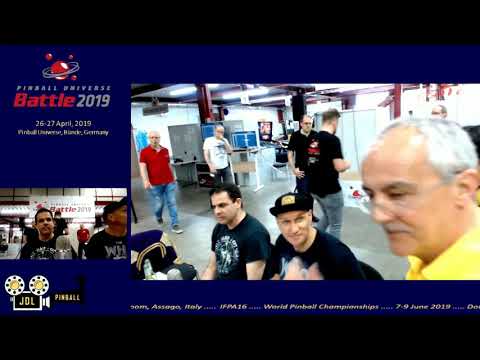 Pinball Universe Battle 2019 - Saturday Semi Finals