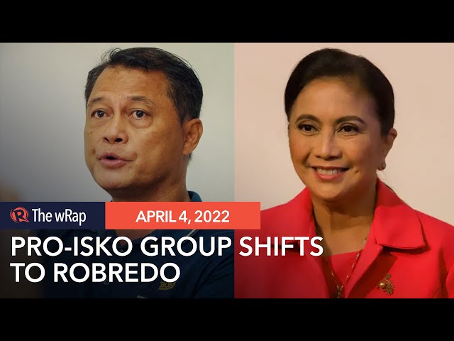 Pro-Isko Visayas group shifts support to Robredo