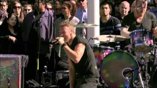 Coldplay - Every Teardrop Is A Waterfall (Live) @ Apple Steve Jobs Memorial