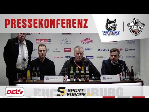 PRESS CONFERENCE - EHC FREIBURG - EISBÄREN REGENSBURG - 20.01.2026