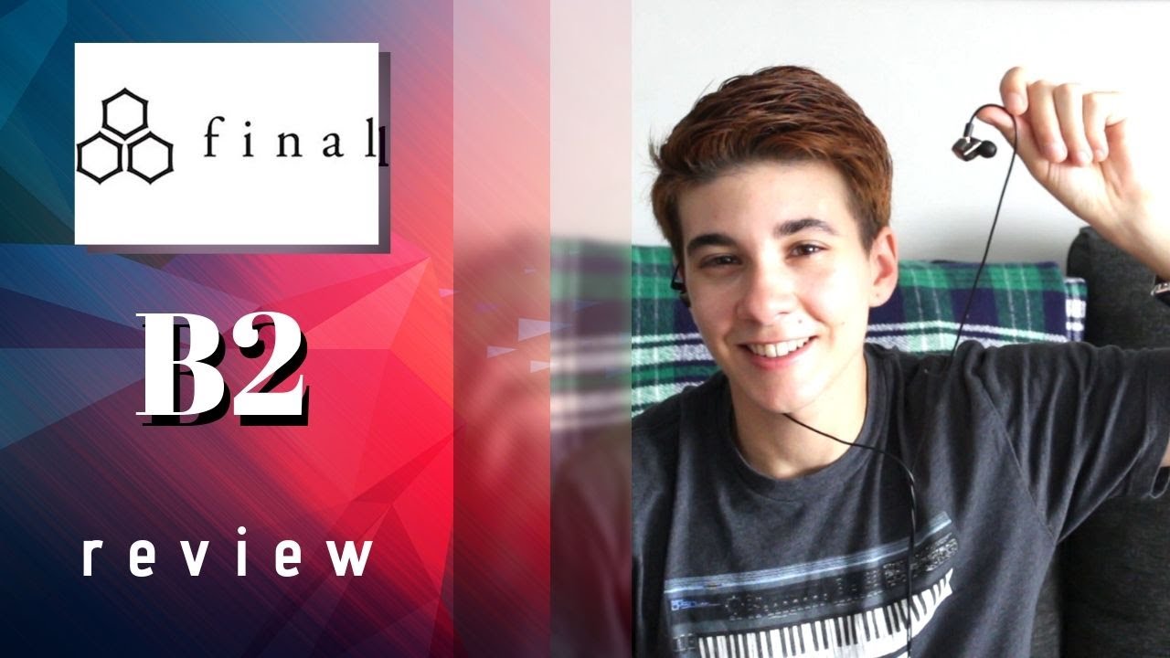 video Tai nghe có dây Final Audio B2 chính hãng 0