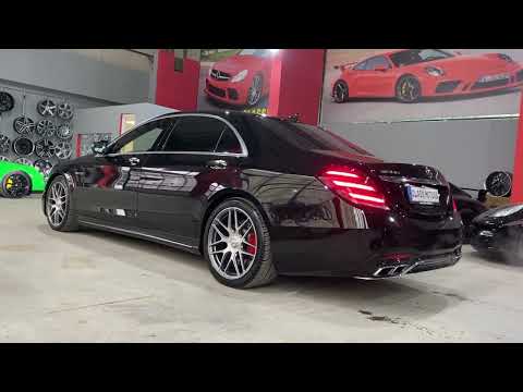 Mercedes S63 AMG Facelift Exhaust sound *CLASS MOTORS HASKOVO*