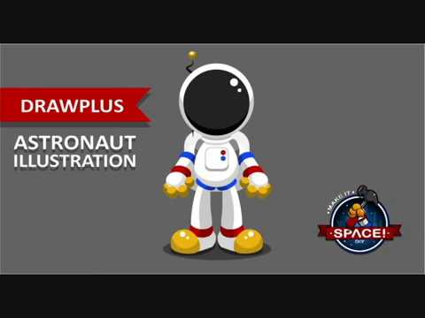Make it Space! | Astronaut Illustration Tutorial |