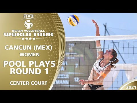 Court 1 | Women's Pool Play - Round 1 | Full Day | 4* Cancun 2021 #1