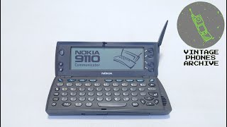 Nokia 9110 Communicator RAE-2N Mobile phone menu browse, ringtones, games, wallpapers