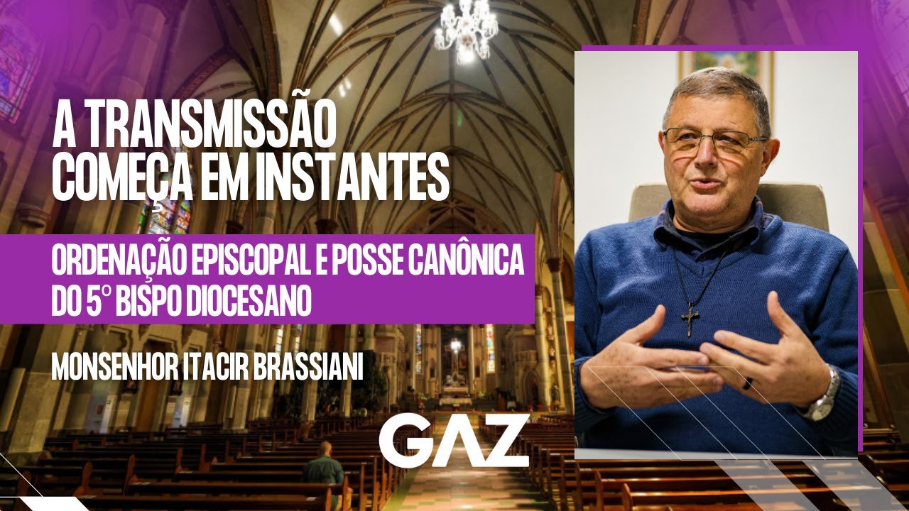 Posse do bispo Itacir Brassiani na Diocese de Santa Cruz do Sul