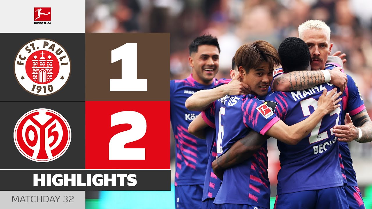 Mainz Beat The Drop! | ST. PAULI - MAINZ 05 | Highlights | Matchday 32 – Bundesliga 2025/26