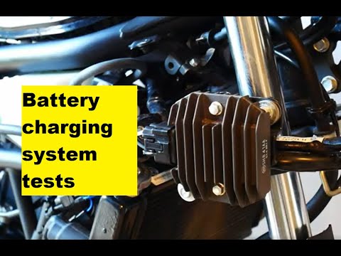 How to test a regulator-rectifier is working properly