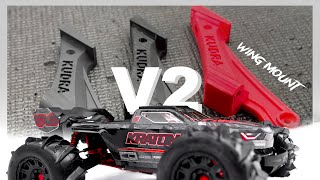 Driven by bashers - KRATON 6s Wing Mount redesigned V2