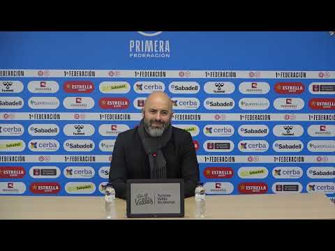 🎥 Comparecencia de David Movilla, al término del CE Sabadell 0 - 1 Real Unión Club